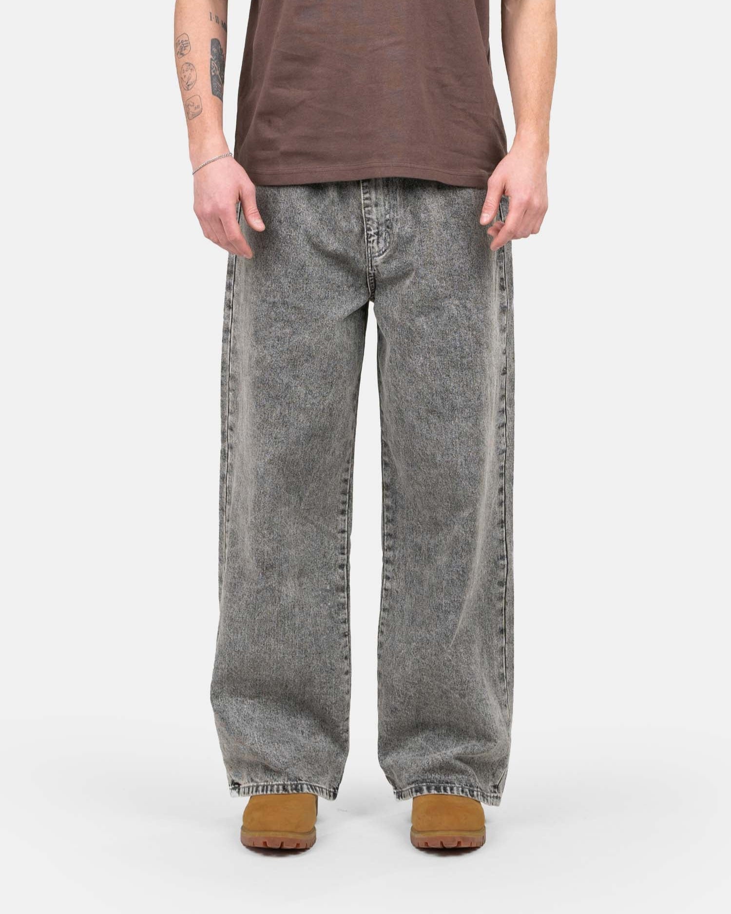 Loose Fit Denim Jeans Washed Grey | Skagen - clothing.dk